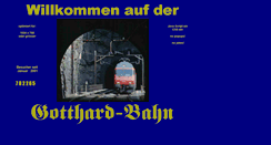 Desktop Screenshot of gotthardbahn.ch