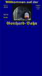 Mobile Screenshot of gotthardbahn.ch